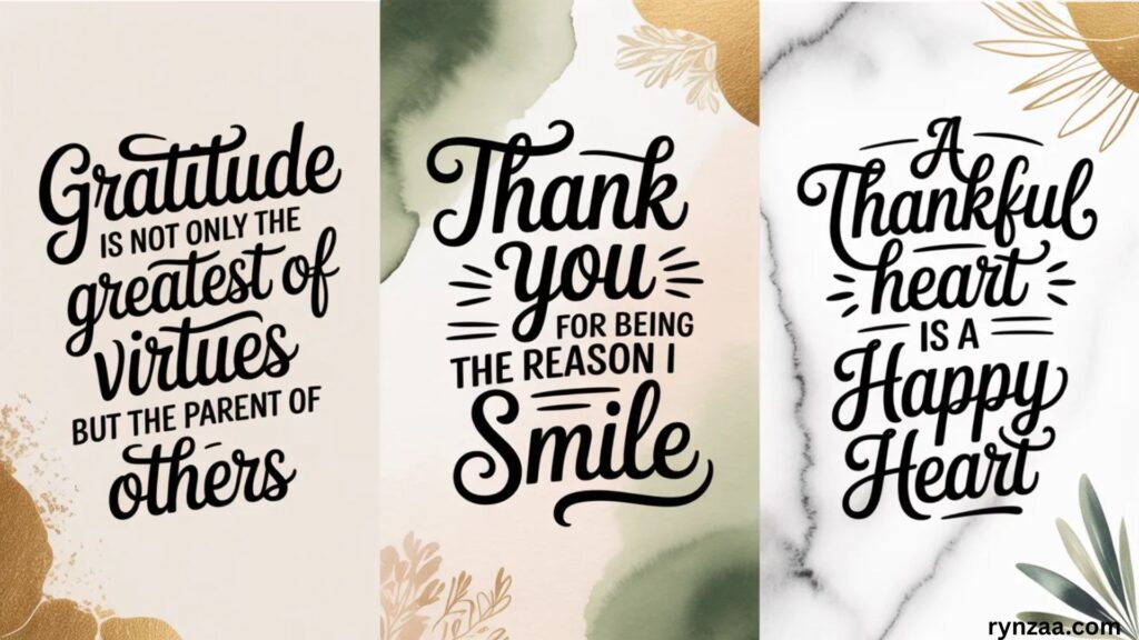 Famous Thank You Quotes