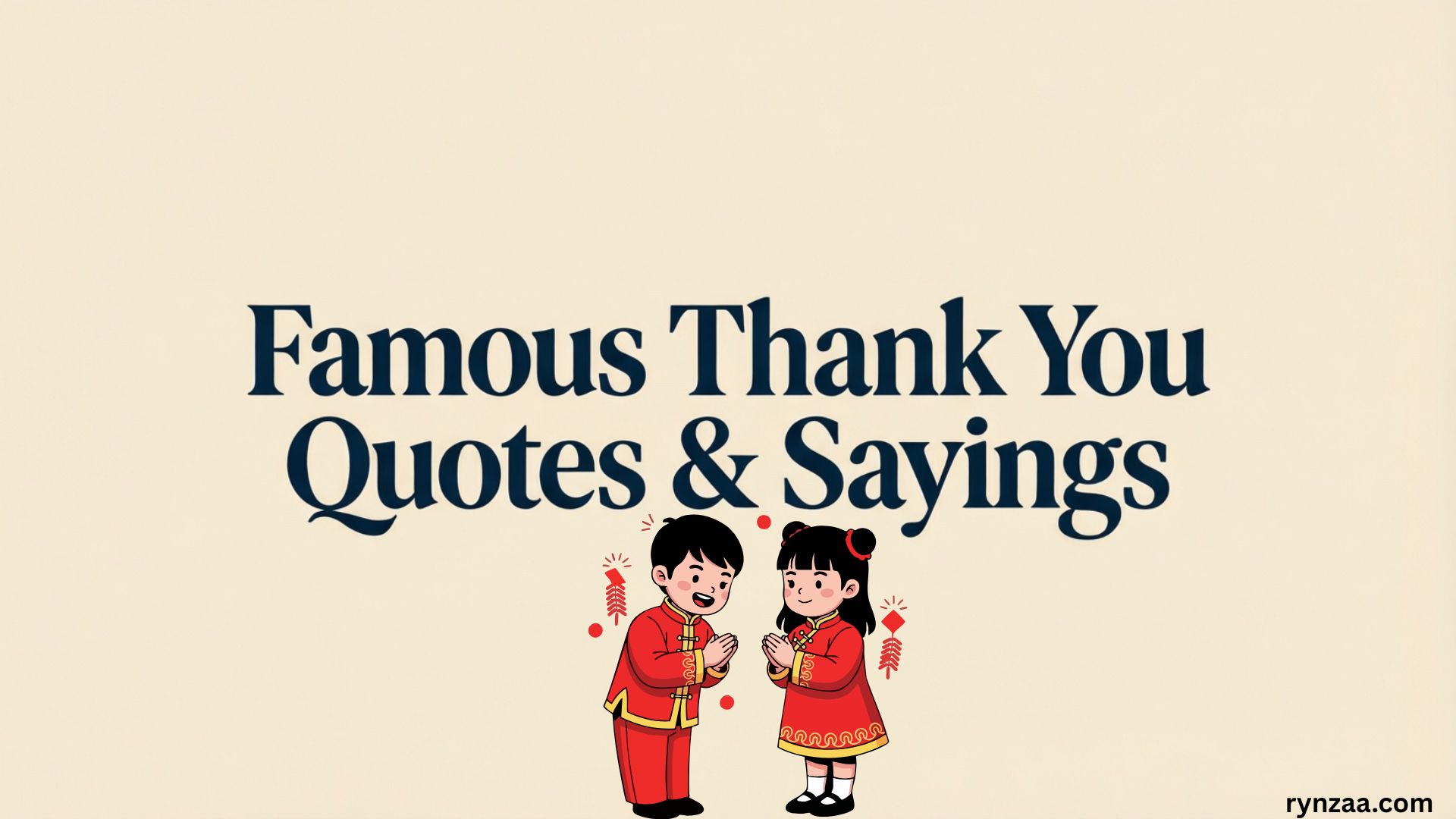 Famous Thank You Quotes
