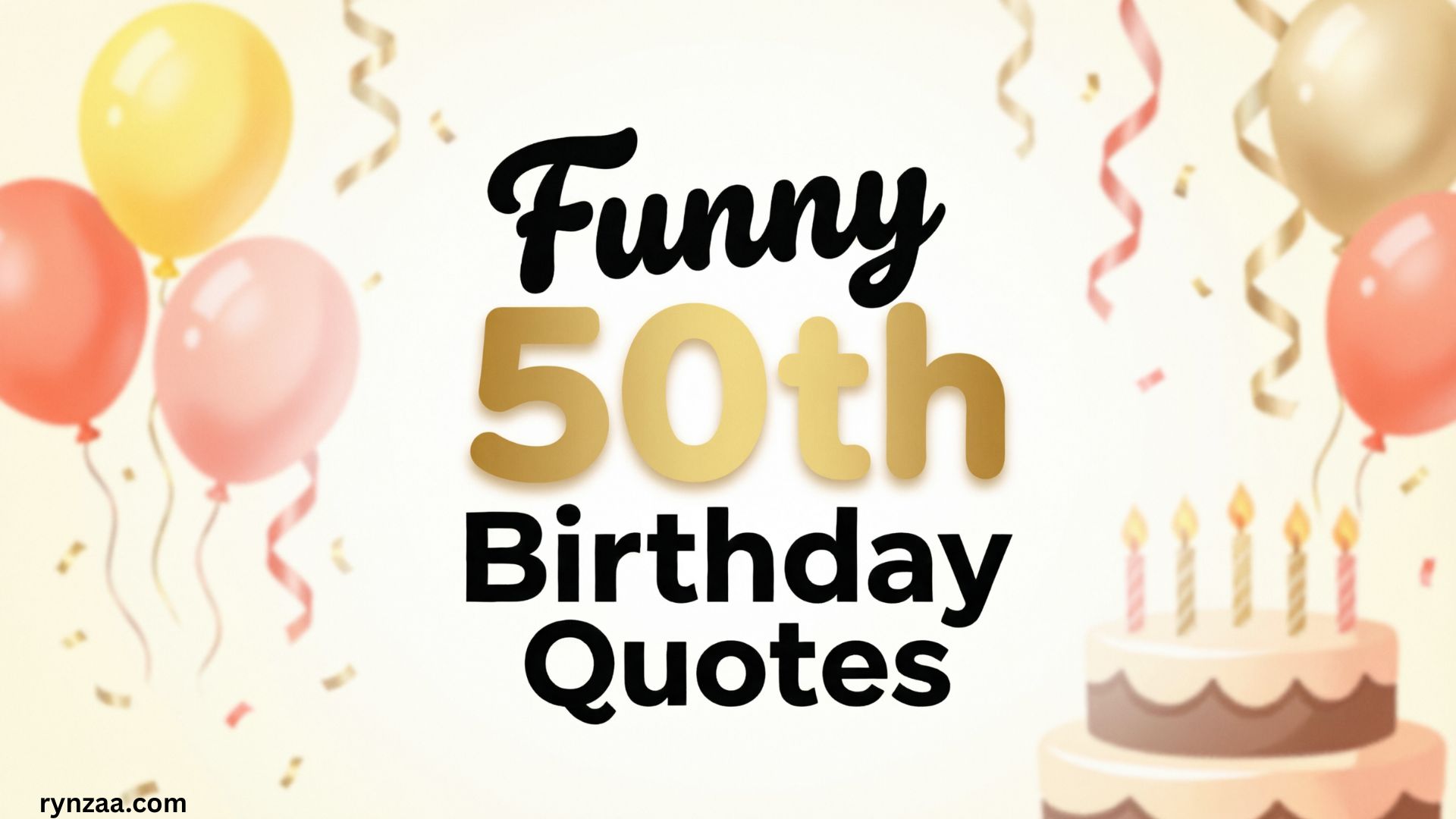 Funny 50th Birthday Quotes