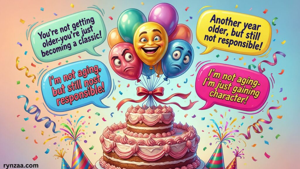 Funny Birthday Sayings