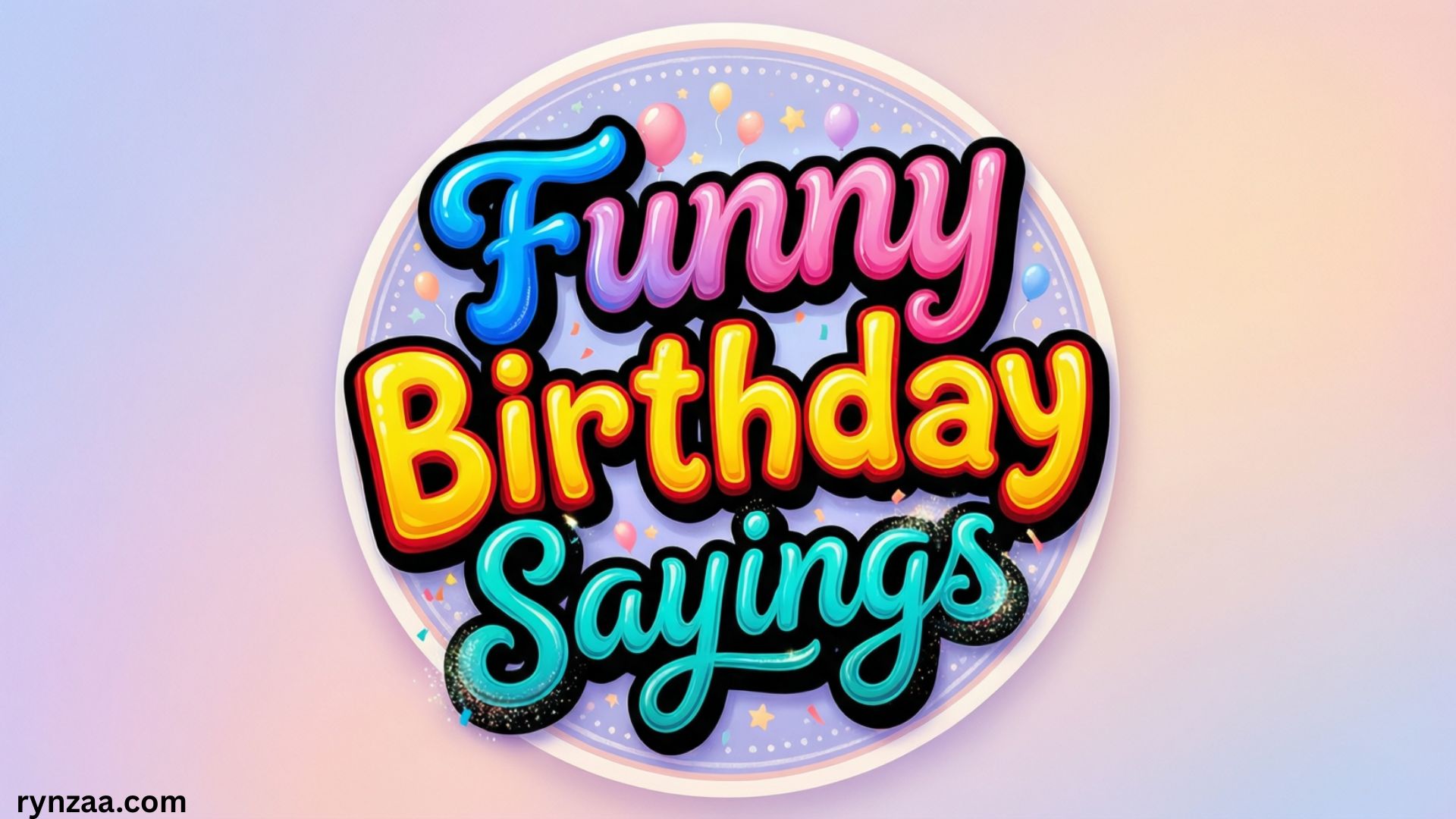 Funny Birthday Sayings