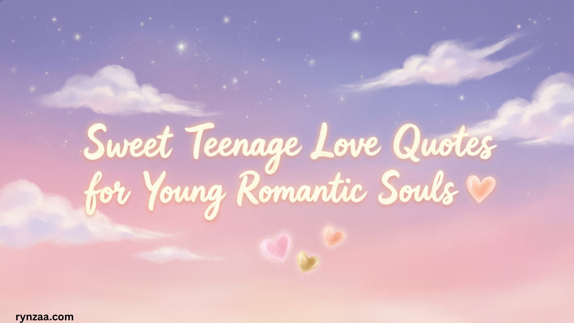 Sweet Teenage Love Quotes for Young Romantic Souls ❤️