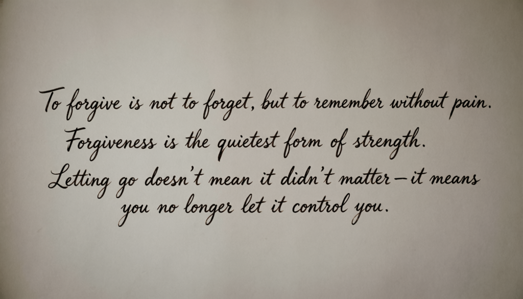 Forgiveness Quotes