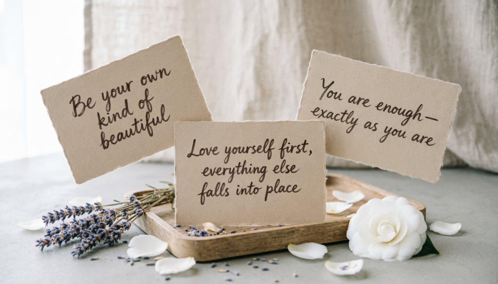 Short Self Love Quotes