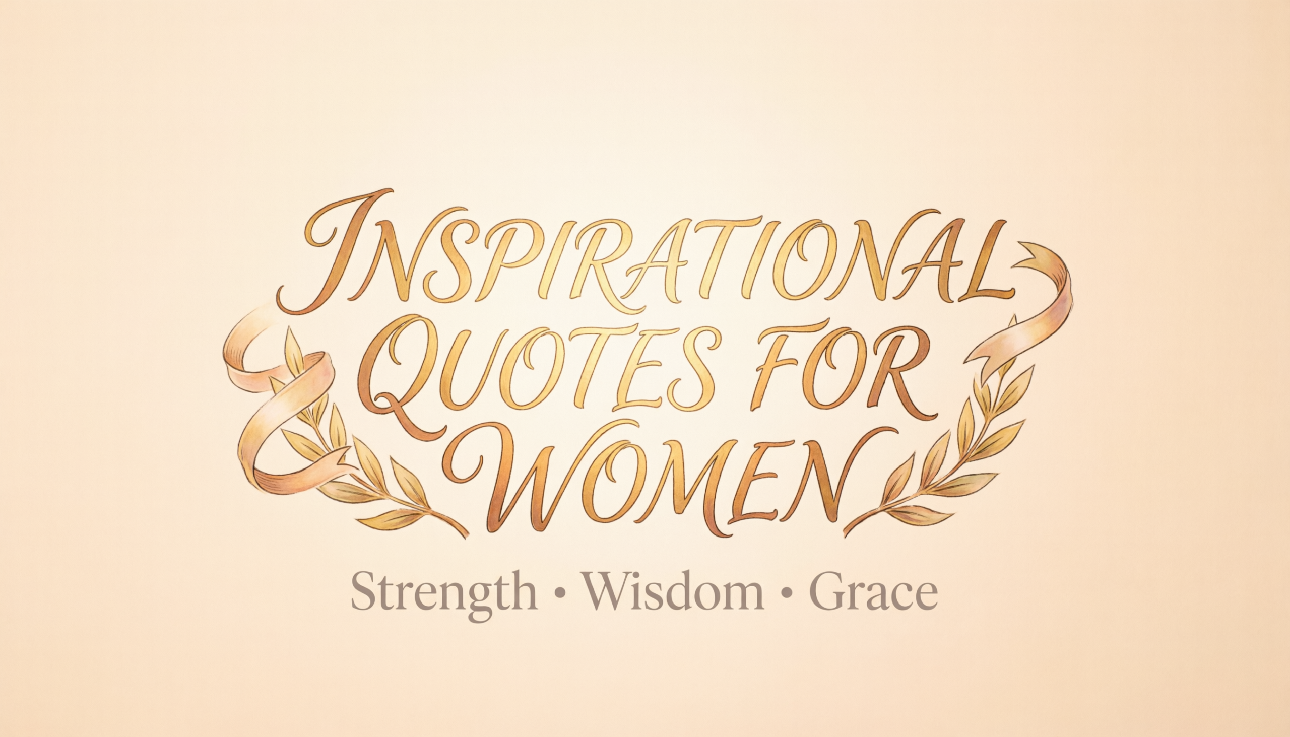 Inspirational Quotes for Women
