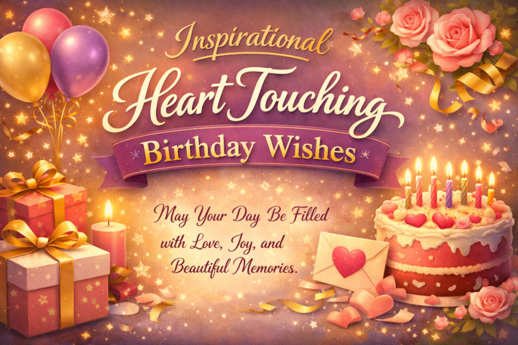 Inspirational Heart Touching Birthday Wishes