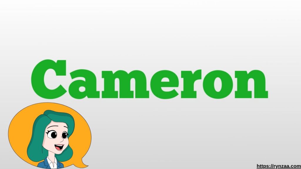 Biblical Meaning of the Name Cameron