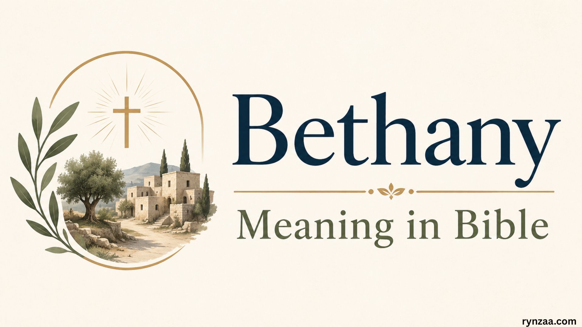 Bethany Meaning in Bible