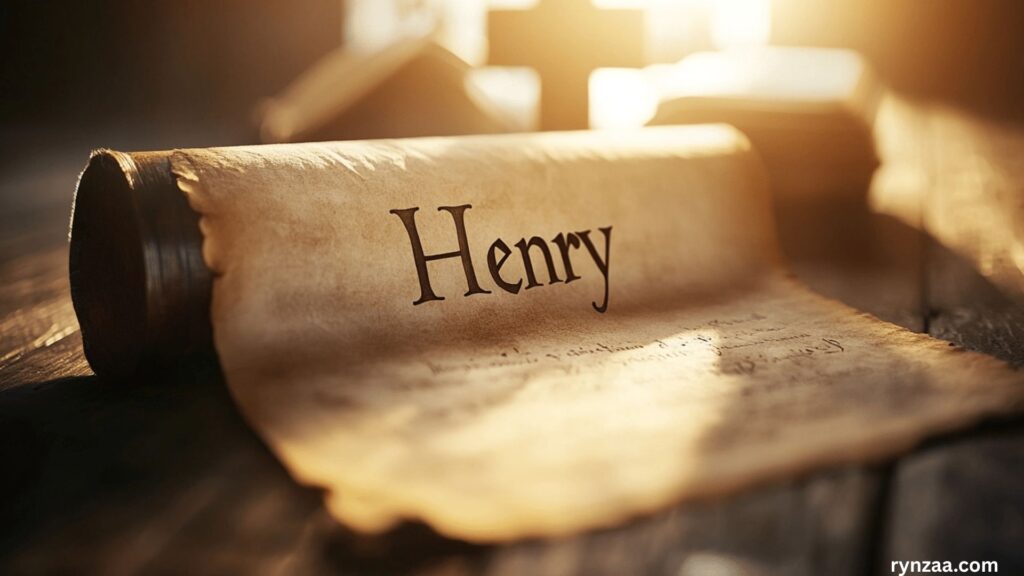 Henry Name Meaning Bible
