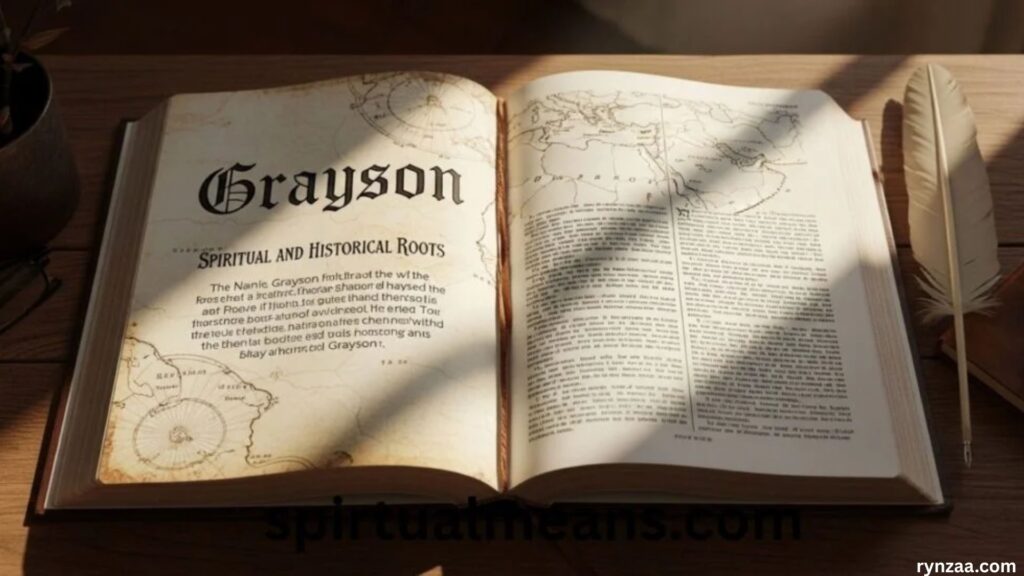 Meaning of Grayson in the Bible