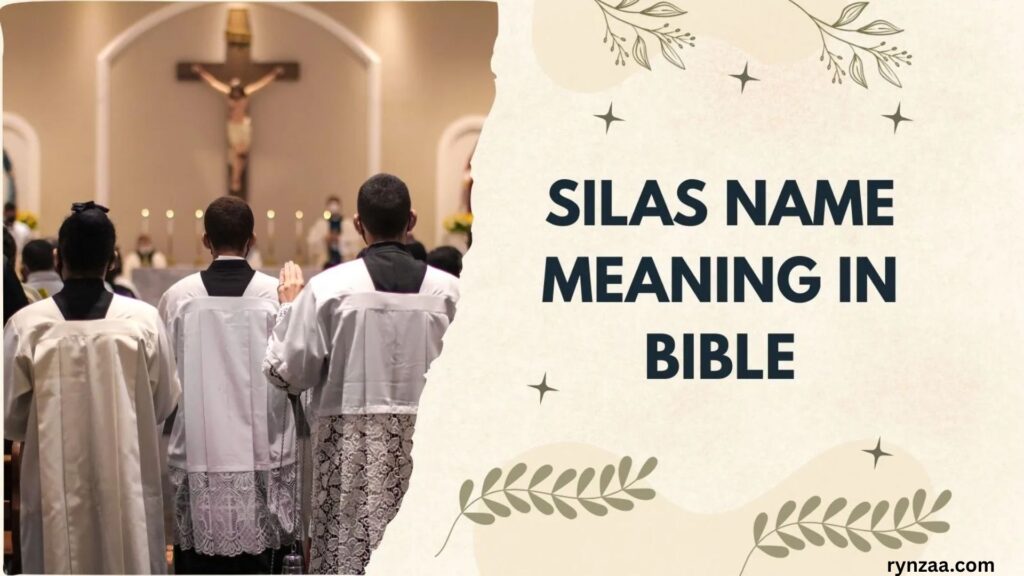 Silas Meaning in Bible
