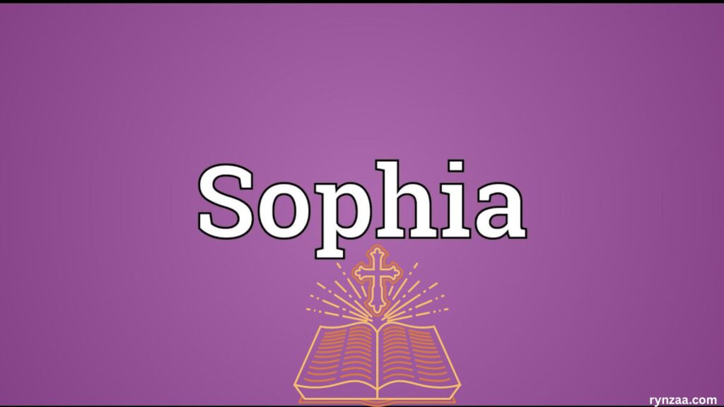 Sophia Meaning in the Bible