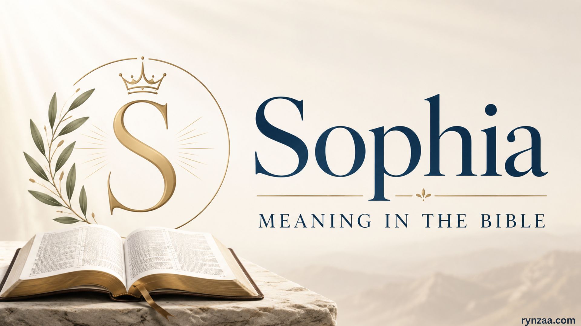 Sophia Meaning in the Bible